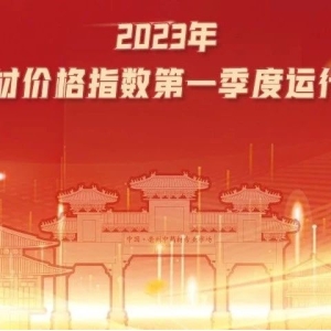 2023年中药材价格指数第一季度运行分析