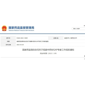 第一期GAP专家组公布