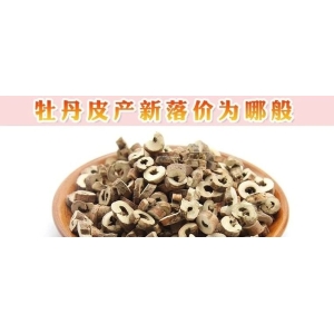 牡丹皮产新落价为哪般