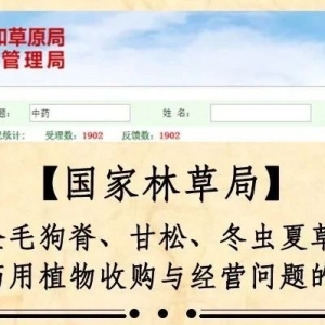 红景天、金毛狗脊、甘松、冬虫夏草、沉香等濒危保护药用植物收购与经营问题