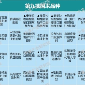 第九批国采标书公布：为期4年，涨价282倍“急救药”被纳入（附目录、采购量）
