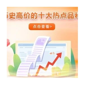 创历史高价的十大热点品种（一）