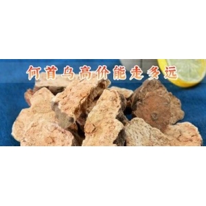 何首乌高价能走多远