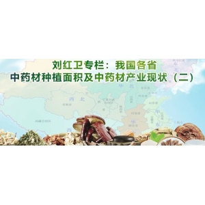 刘红卫专栏：我国各省中药材种植面积及中药材产业现状（二）