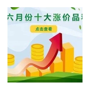 六月份十大涨价品种