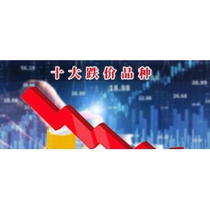 十大跌价品种