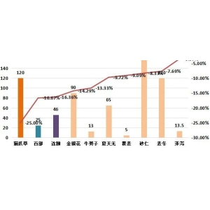 2025年5月第一期亳州中药材价格指数运行分析（4月28日－